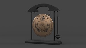 3D Table Gong model