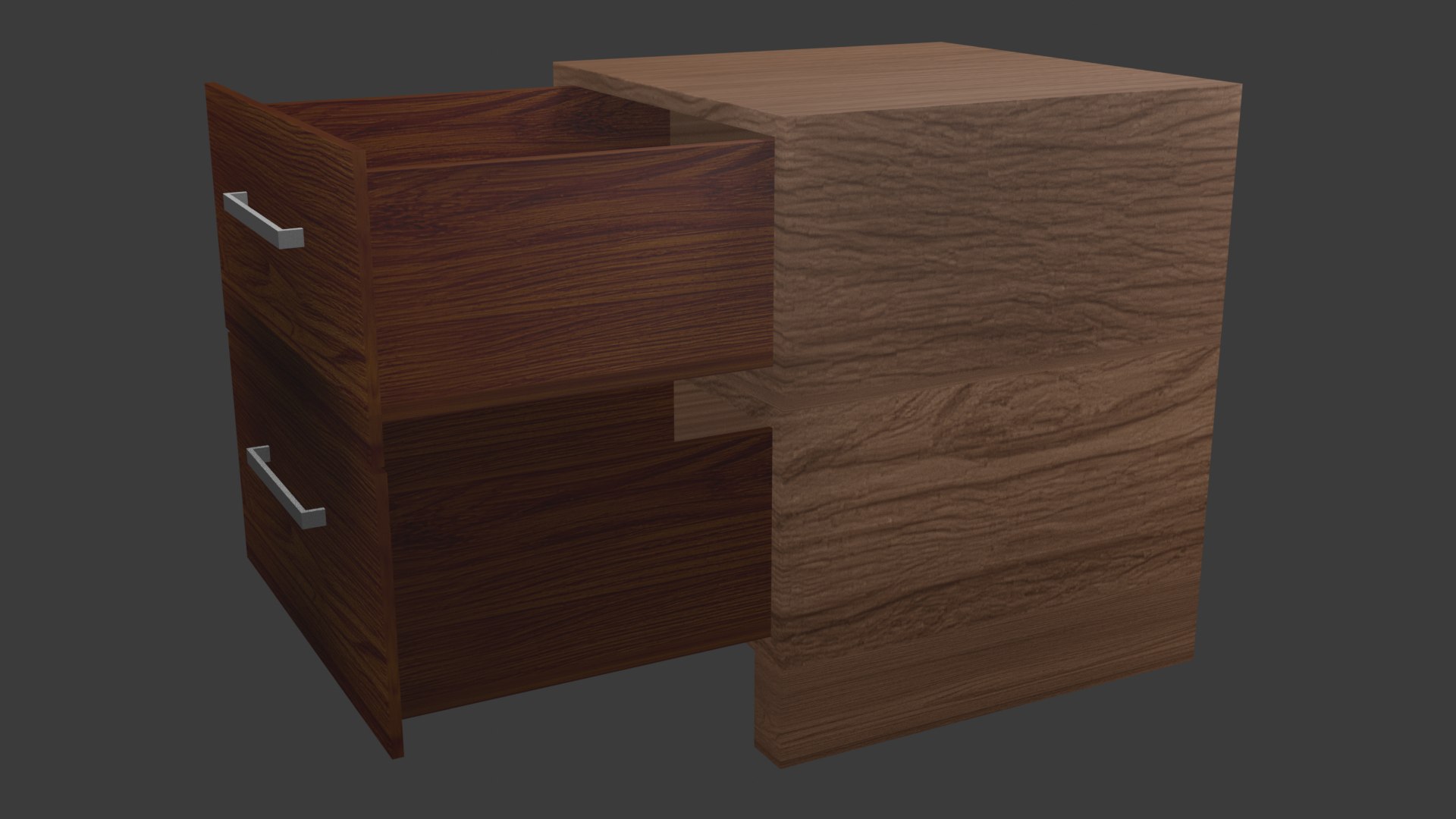 3D Bedside Table - TurboSquid 2400572