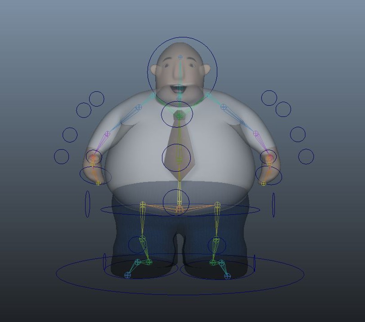 Fat Rig 3d Fbx