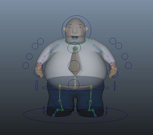 Fat Guy Rigged