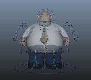 Fat Guy Rigged