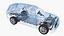 Extended range hybrid SUV chassis X-Ray