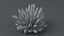 3D Acropora Corals S Collection model