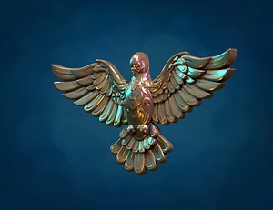 Pigeon Holy Spirit printable model