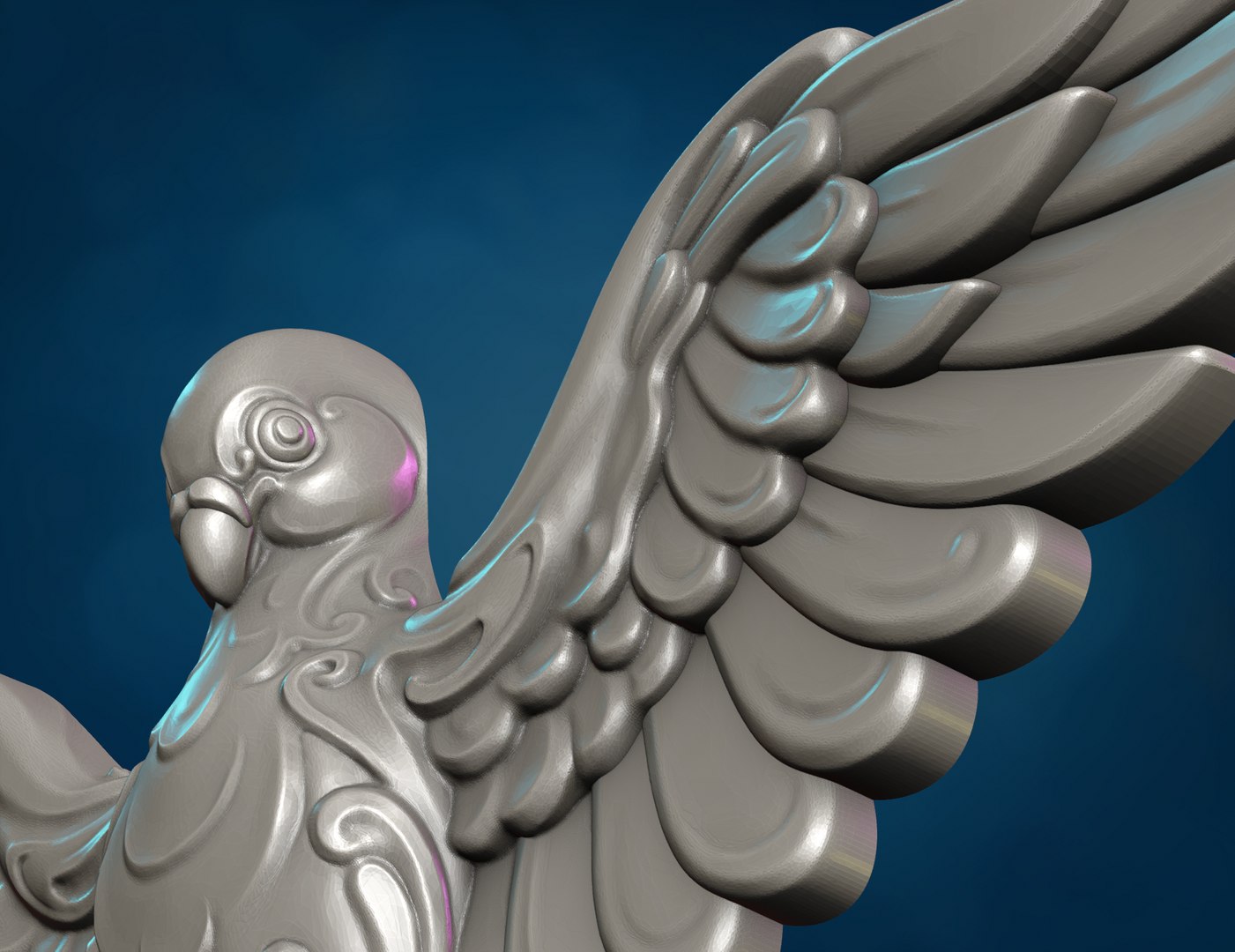 Pigeon Holy Spirit Printable Model - TurboSquid 2063580