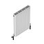 3D Heating radiator panel steel model