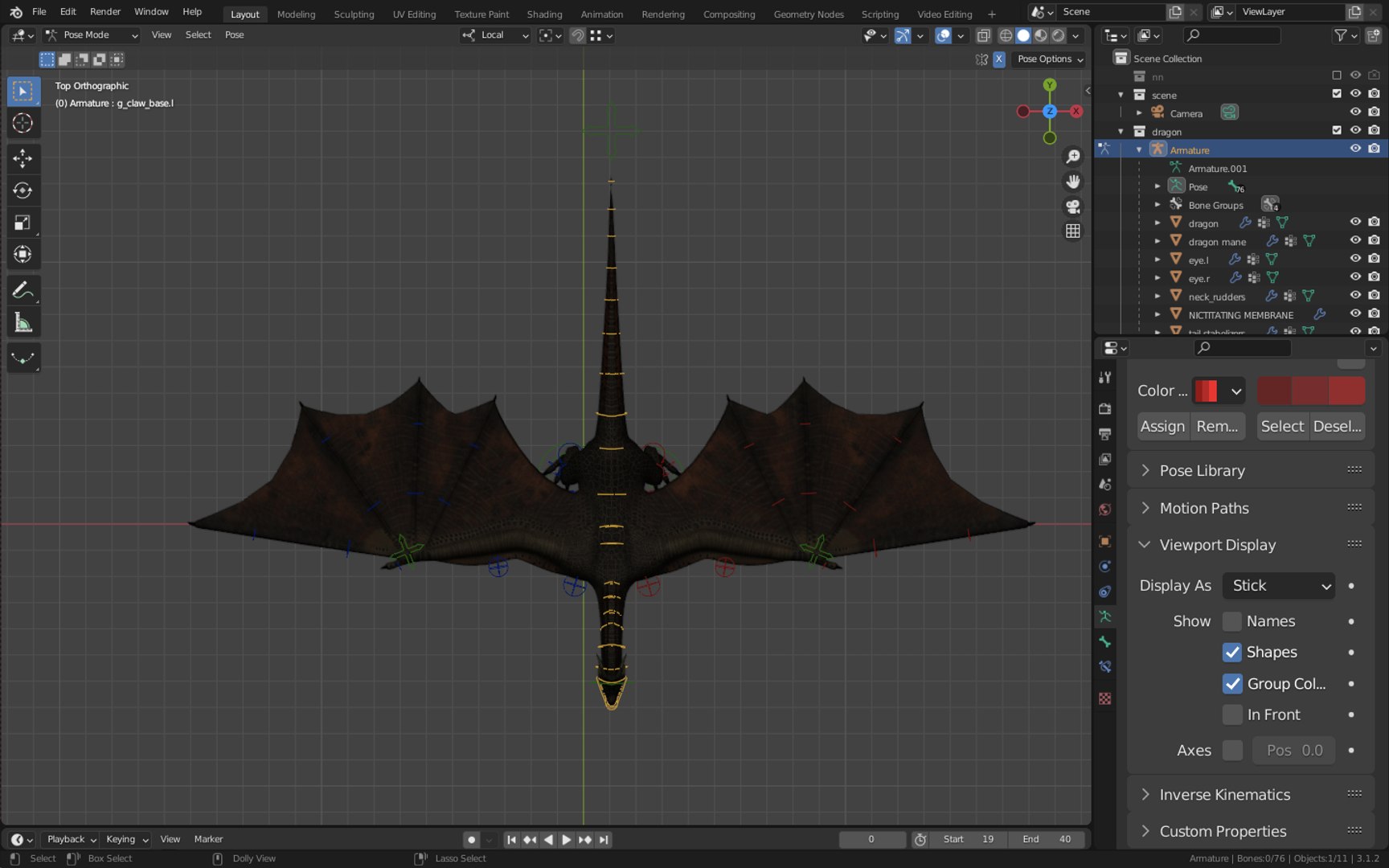 Dragon Rigged 3D - TurboSquid 2037680