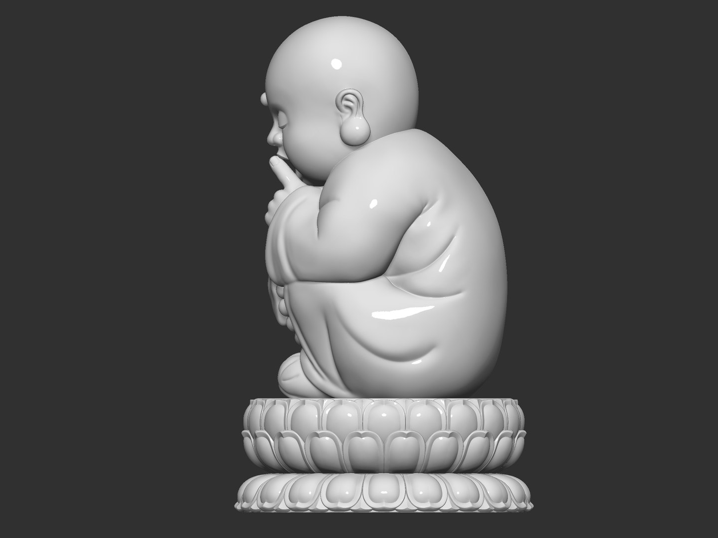 Little Monk 3D - TurboSquid 2037880