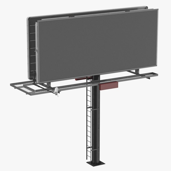3D billboard 01 model