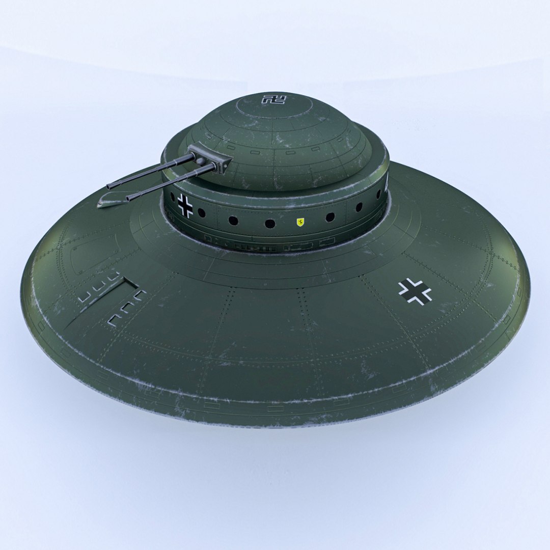 3D Nazi Ufo Haunebu 2 - TurboSquid 1528218