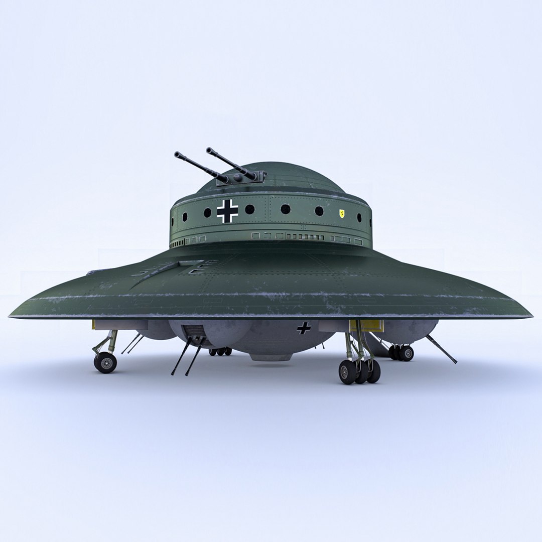 3D Nazi Ufo Haunebu 2 - TurboSquid 1528218