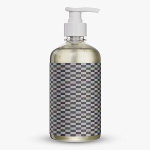 Soap Bottle 02 3D