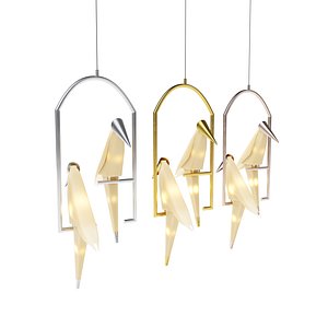 Bird Lamp 3D