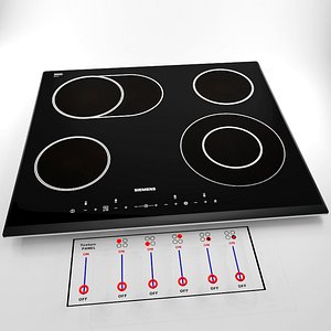 Cooking touch panel