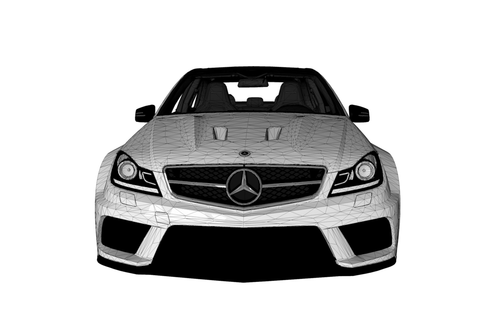 Mercedes-benz C63 Amg 3d C4d