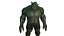 Kostenloses Marvel Abomination 3D-Modell, vollständig strukturiert