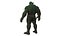 Kostenloses Marvel Abomination 3D-Modell, vollständig strukturiert
