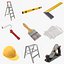 Construction tools and accessories PBR