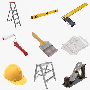 Construction tools and accessories PBR
