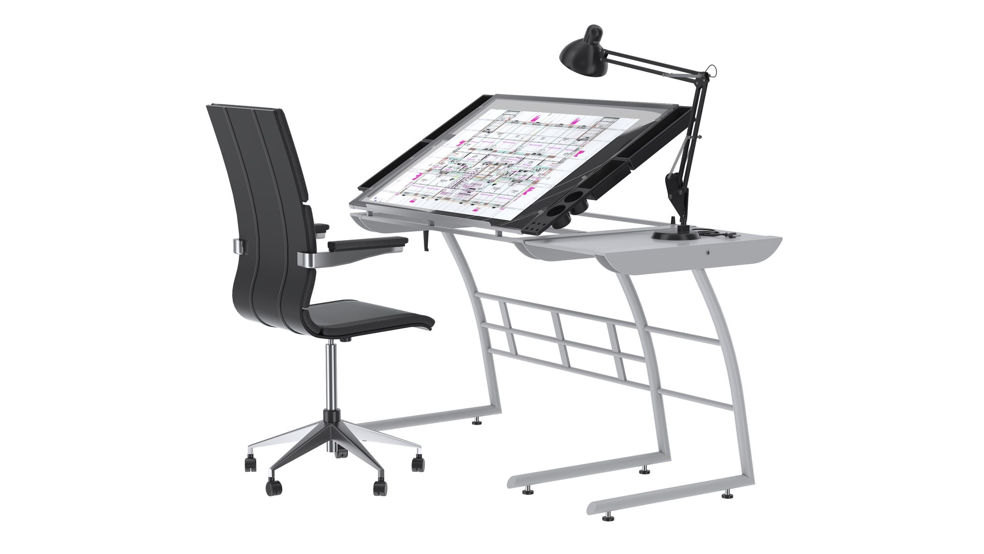 3D Drawing Table with Office Chair https://p.turbosquid.com/ts-thumb/Cn/i6j2Vm/r0/drawingtablewithofficechair3/jpg/1733098012/1920x1080/fit_q87/5ea725eb459a7b7cd55275dd3ee639204aee5aa9/drawingtablewithofficechair3.jpg
