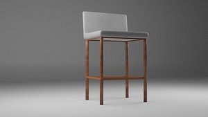 tall wooden chair