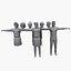 Low-poly Pikeman