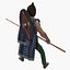 Low-poly Pikeman