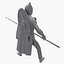 Low-poly Pikeman