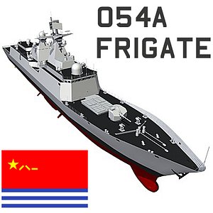 Chinese Navy FFG-054A Class Frigate Max