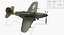 3D american wwii fighter aircraft model