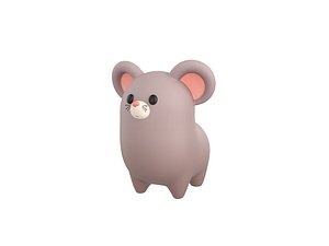 Rat Character 3D