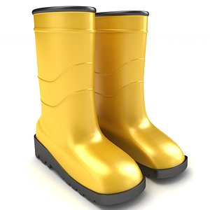 3D Rubber Boots