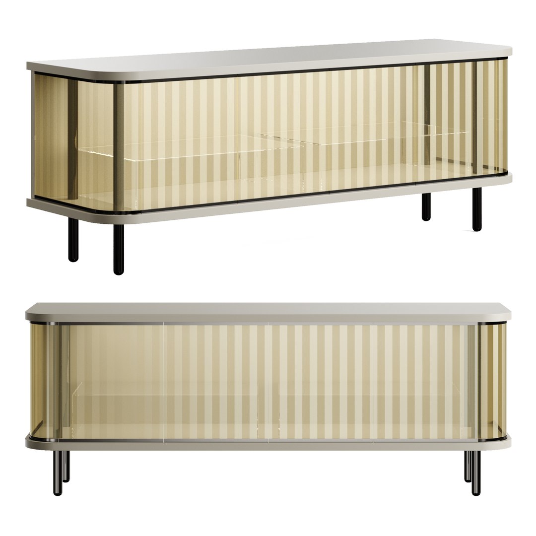 Fendi Casa Vittoria 2023 Chest Of Drawers 3D Model TurboSquid 1939256