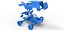 Diecast Uphill Sand Racing Dragster Versione 2 Scala da 1 a 25