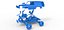 Diecast Uphill Sand Racing Dragster Versione 2 Scala da 1 a 25