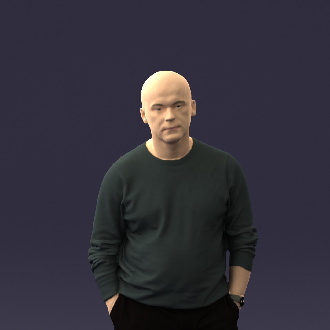 3D Scanned Realistic Human - TurboSquid 1701891