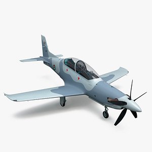 Training Aircraft Pilatus PC-21 Grey