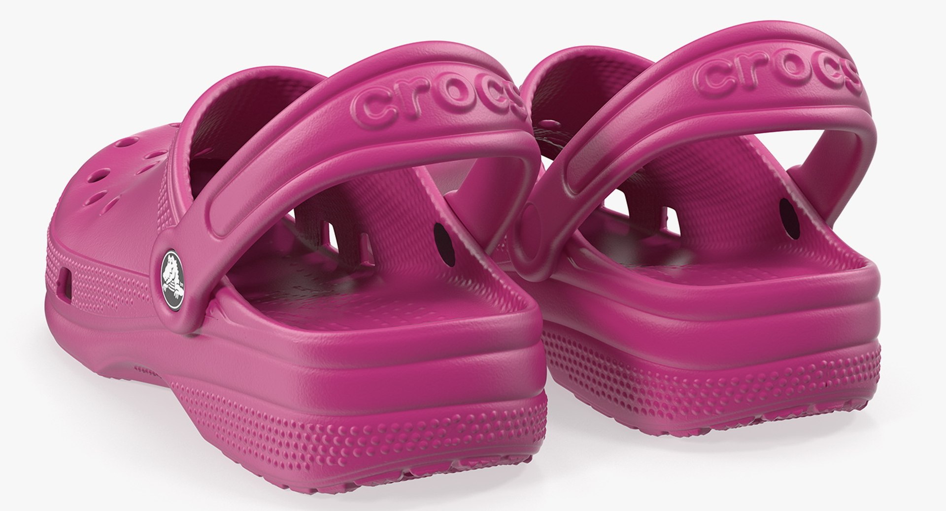 Classic Crocs Pink 3D Model - TurboSquid 1425546