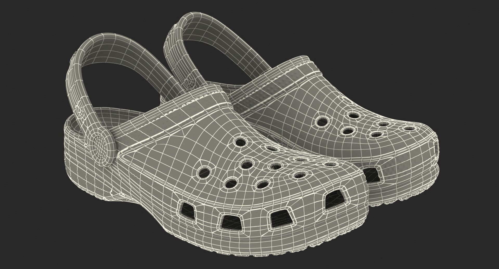 evenwicht Geen vasteland Classic crocs pink 3D model - TurboSquid 1425546