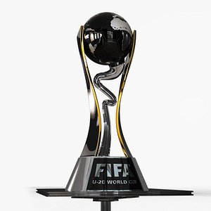 3D model Football World Cup U-20 Trophy  Award