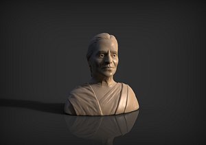 free indian woman 3d model