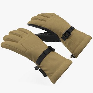 3D Grey Drawing Glove on Hand model - TurboSquid 2123867