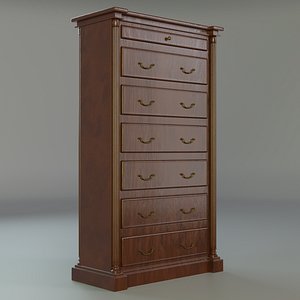 3D Chest of Drawers