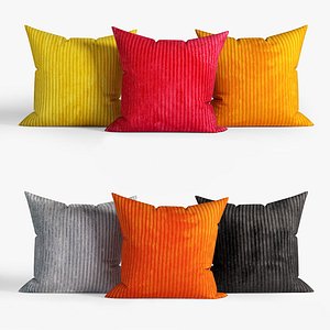 3D decorative pillows dot bo