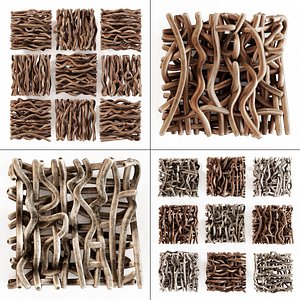 branch 3D model