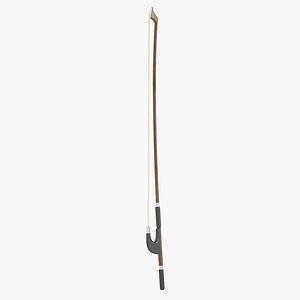 double bass bow 3d model