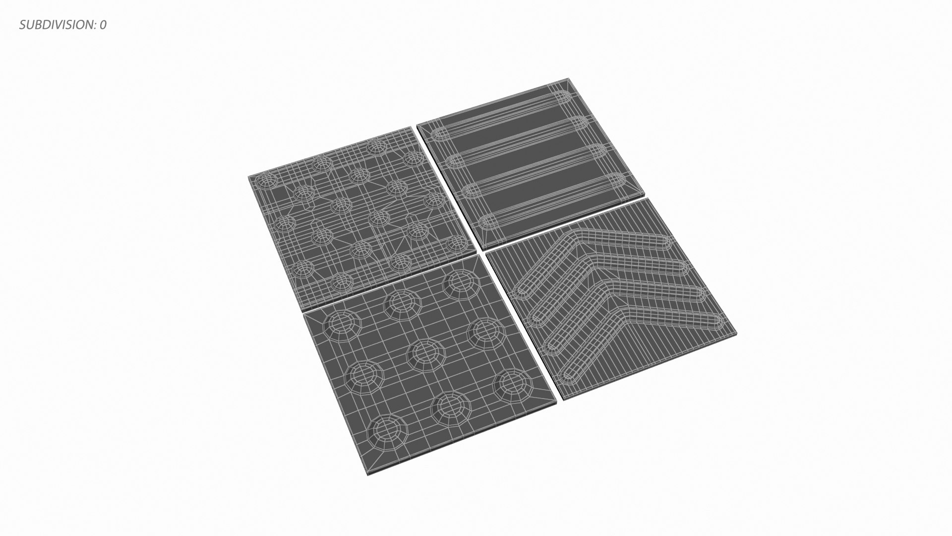 3D Tactile Pavements TurboSquid 2068241   1 