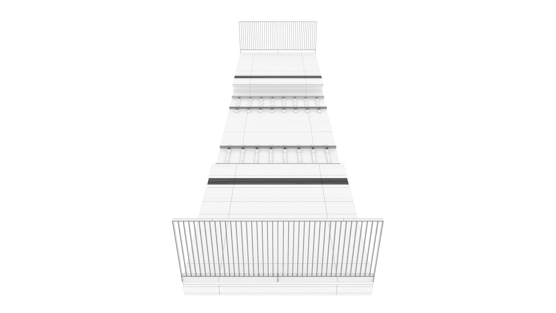 Train Platform Module 02 3D Model - TurboSquid 2297085