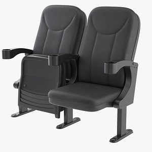 3D Cinema Seats model