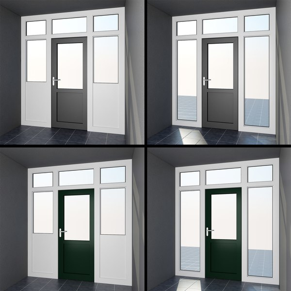 door 8: interior exterior 3ds